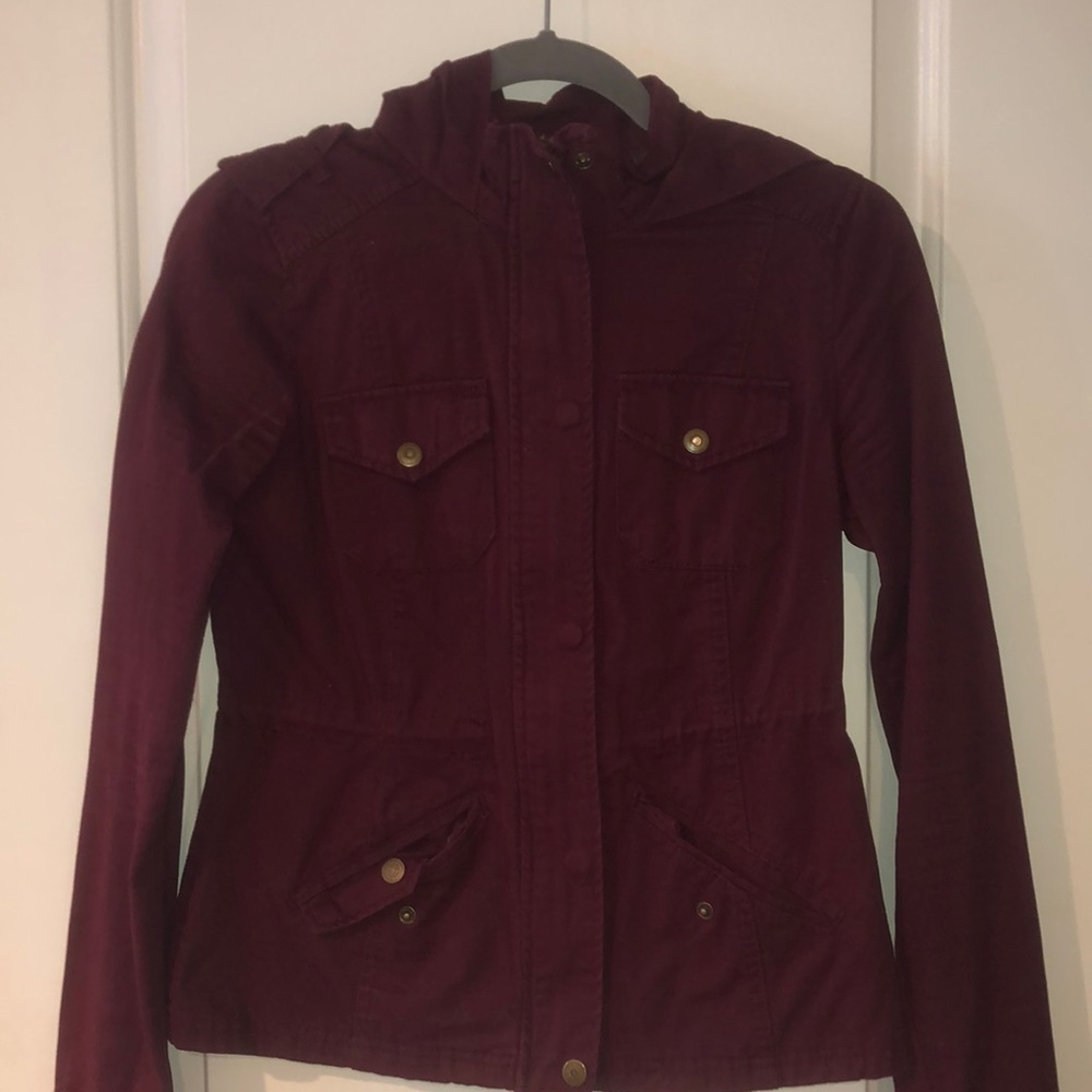 Red jacket